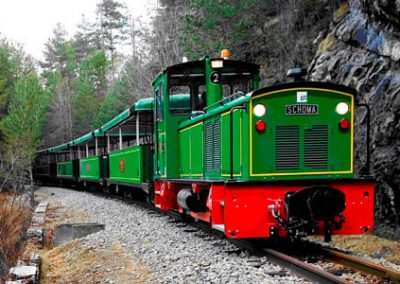 EL LEGADO DE GAUDÍ EN LOS JARDINS ARTIGAS DE GAUDÍ Y EL TREN DE L´ALT LLOBREGAT, 24 de Octubre